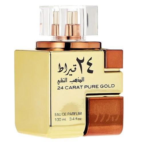 Lattafa عطر 24 قراط بيور جولد او دي بارفان من لطافه - للجنسين