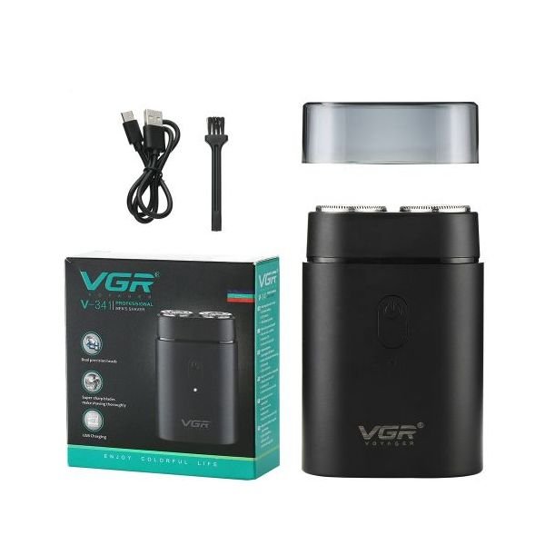 VGR 341 ماكينة حلاقة للتنعيم للرجال تعمل بالشحن