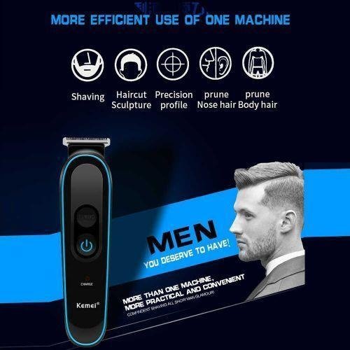 Km-690 ماكينة حلاقة كهربائية احترافية. قابله للشحن 5*1