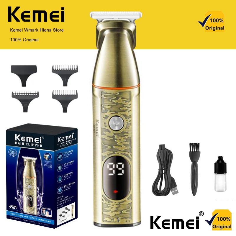 Km-865 - ماكينة حلاقة كهربائية احترافية. قابله للشحن للرجال