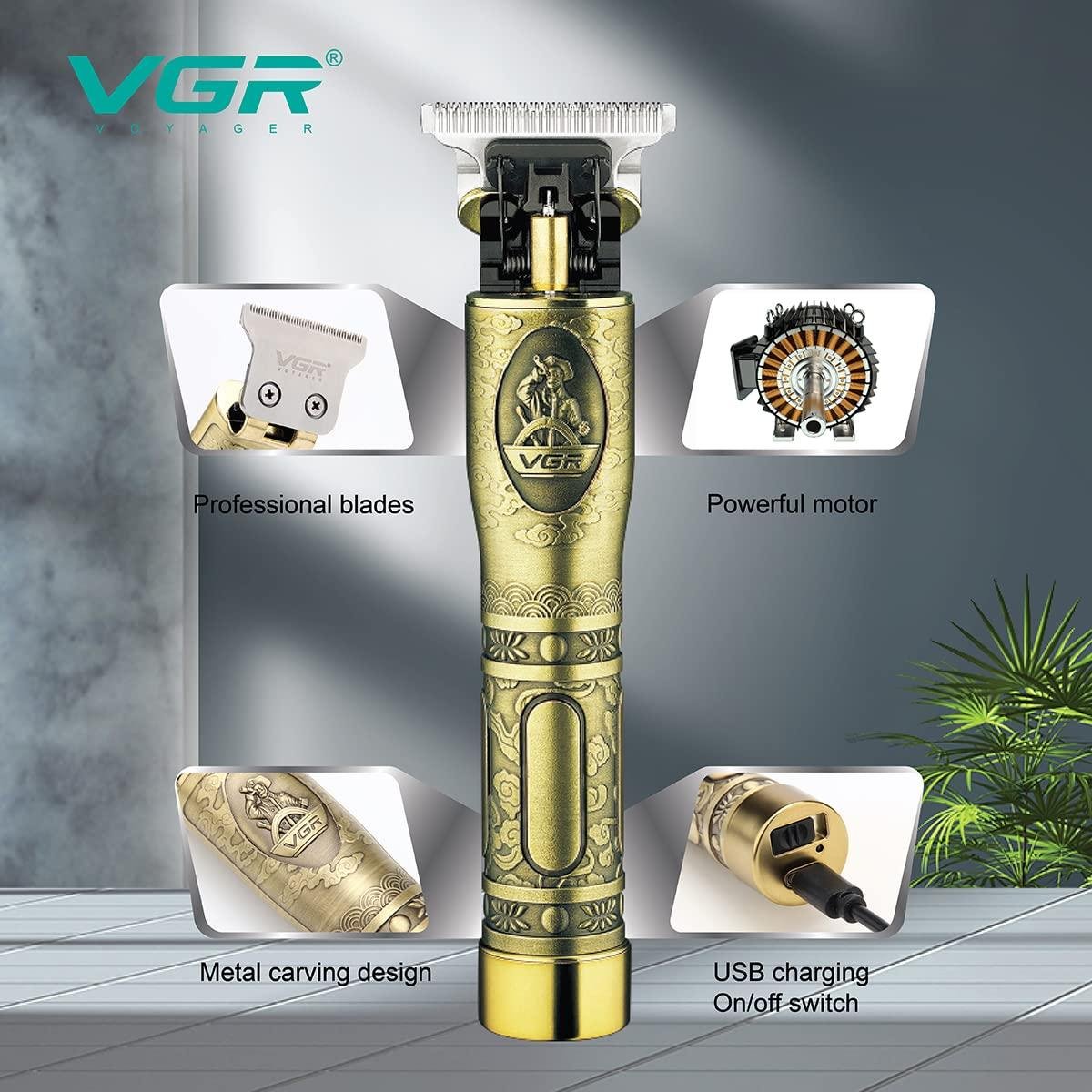 V-081 - ماكينة حلاقة كهربائية احترافية . قابله للشحن للرجال