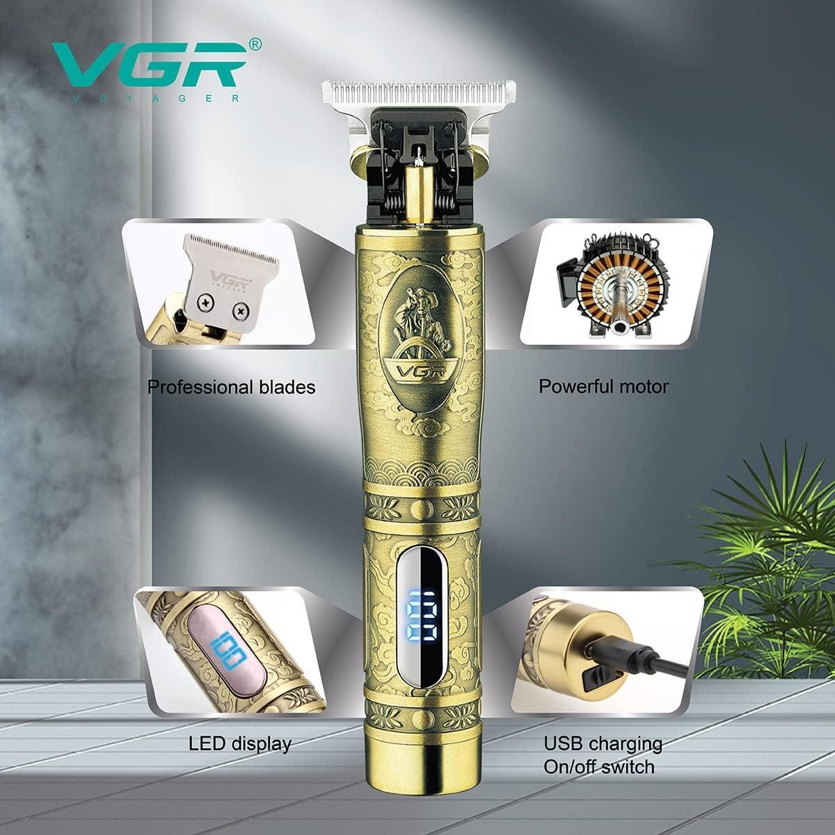 V-091 - ماكينة حلاقة كهربائية احترافية . قابله للشحن للرجال