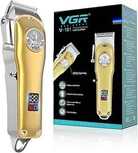 V-181 - ماكينة حلاقة كهربائية احترافية. قابله للشحن للرجال