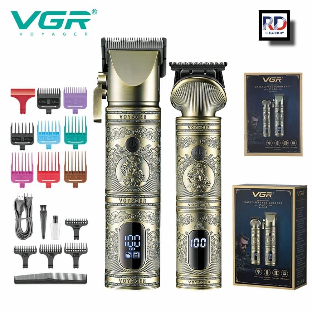 V-670 - ماكينة حلاقة كهربائية احترافية. قابله للشحن للرجال