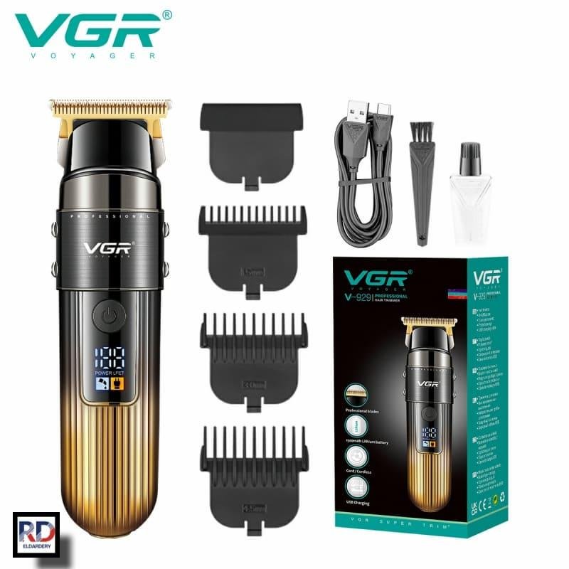 V-929 - ماكينة حلاقة كهربائية احترافية. قابله للشحن للرجال