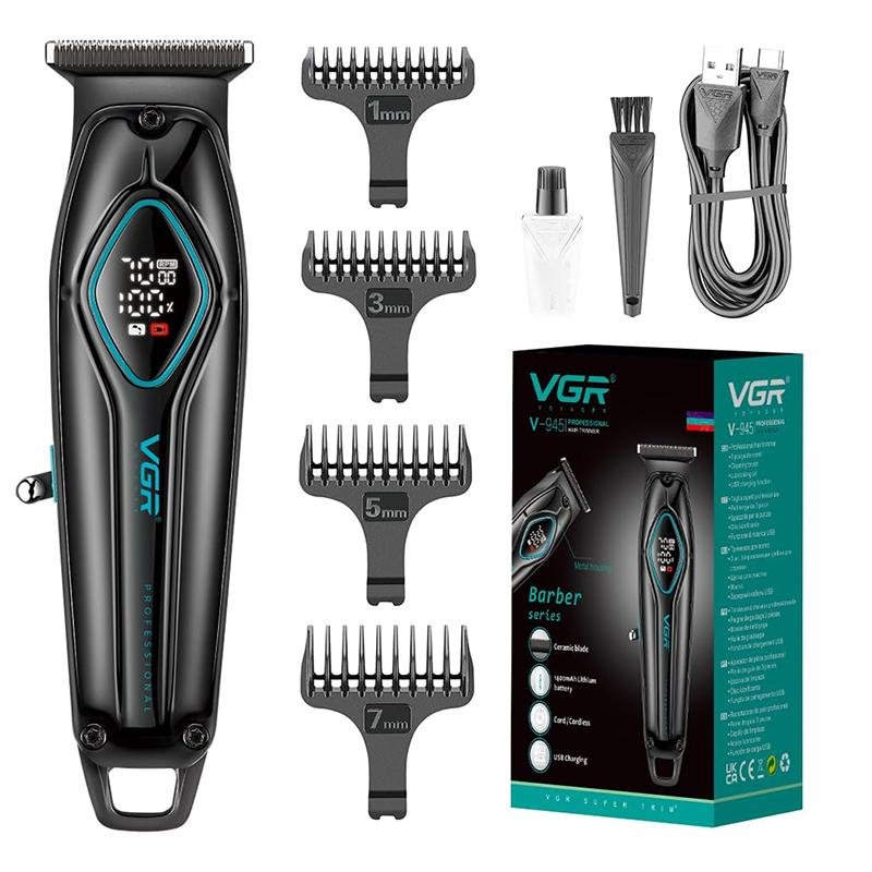 V-945 - ماكينة حلاقة كهربائية احترافية. قابله للشحن للرجال