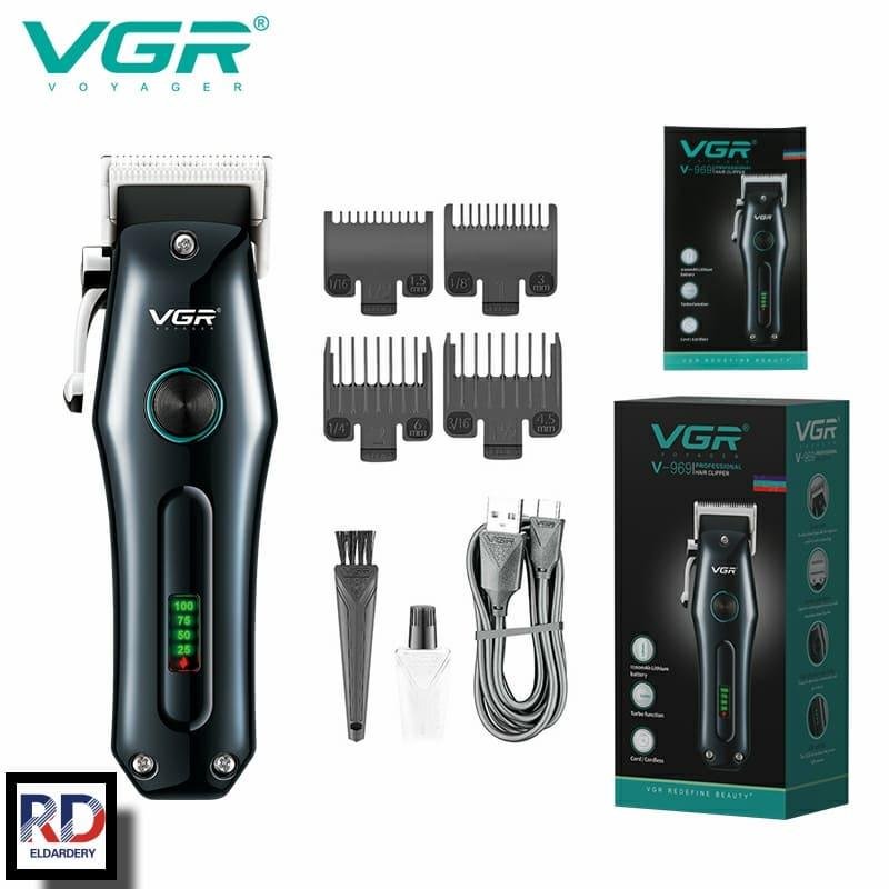 V-969 - ماكينة حلاقة كهربائية احترافية. قابله للشحن للرجال