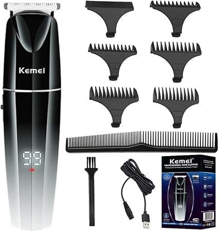 Km-880  - ماكينة حلاقة كهربائية احترافية. قابله للشحن للرجال