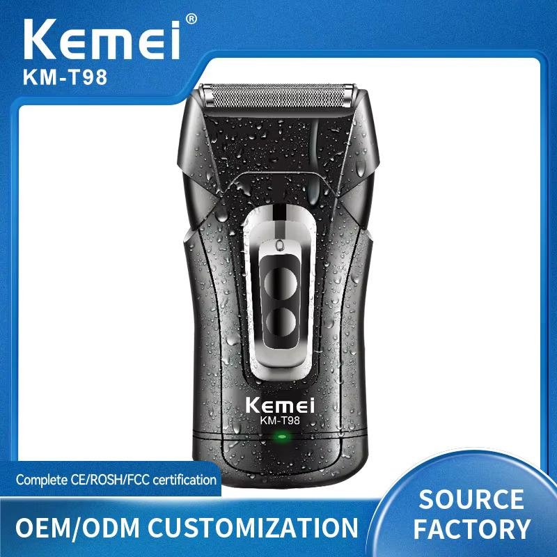 Km-T98 - ماكينة حلاقة كهربائية احترافية. قابله للشحن للرجال