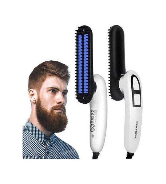 Pritech مشط تصفيف شعر حراري سريع للرجال