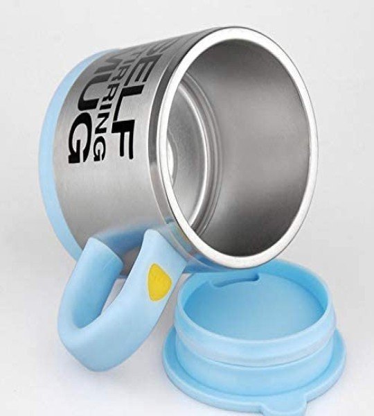 Stainless Steel Electric Self Stirring Mug مج حرارى دوار لتلقيب المشروبات ذاتياً